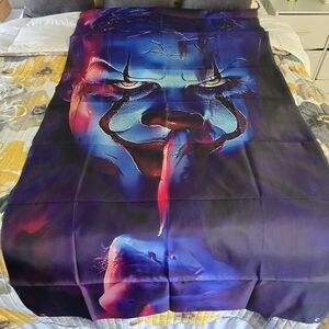 HALLOWEEN HORROR CLOWN BANNER